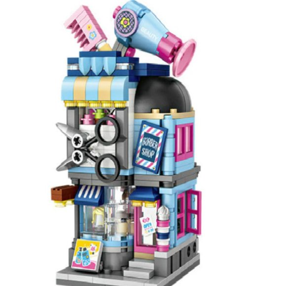 LOZ MINI Blocks - Kids Building Toys Bricks - Barber Shop - Picture 2 of 3